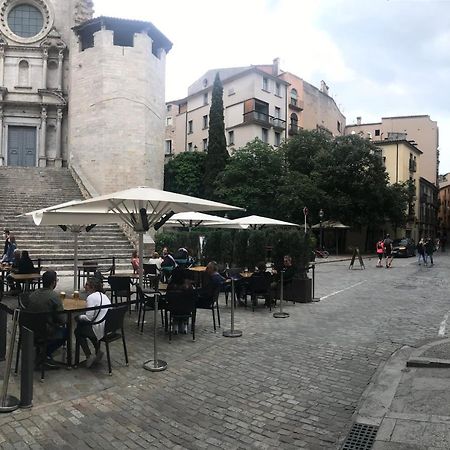 Apartamento Con Encanto Y Terraza En Barri Vell De Girona, El Cul De La Lleona Buitenkant foto