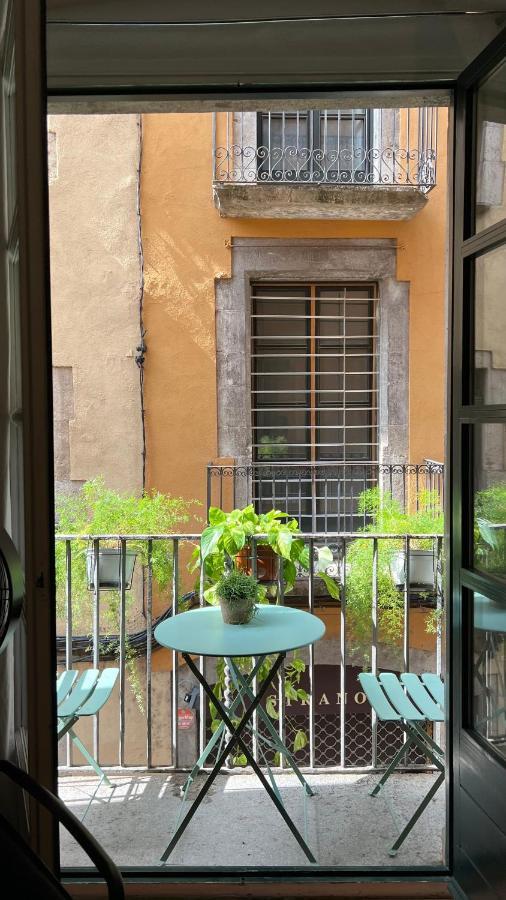 Apartamento Con Encanto Y Terraza En Barri Vell De Girona, El Cul De La Lleona Buitenkant foto